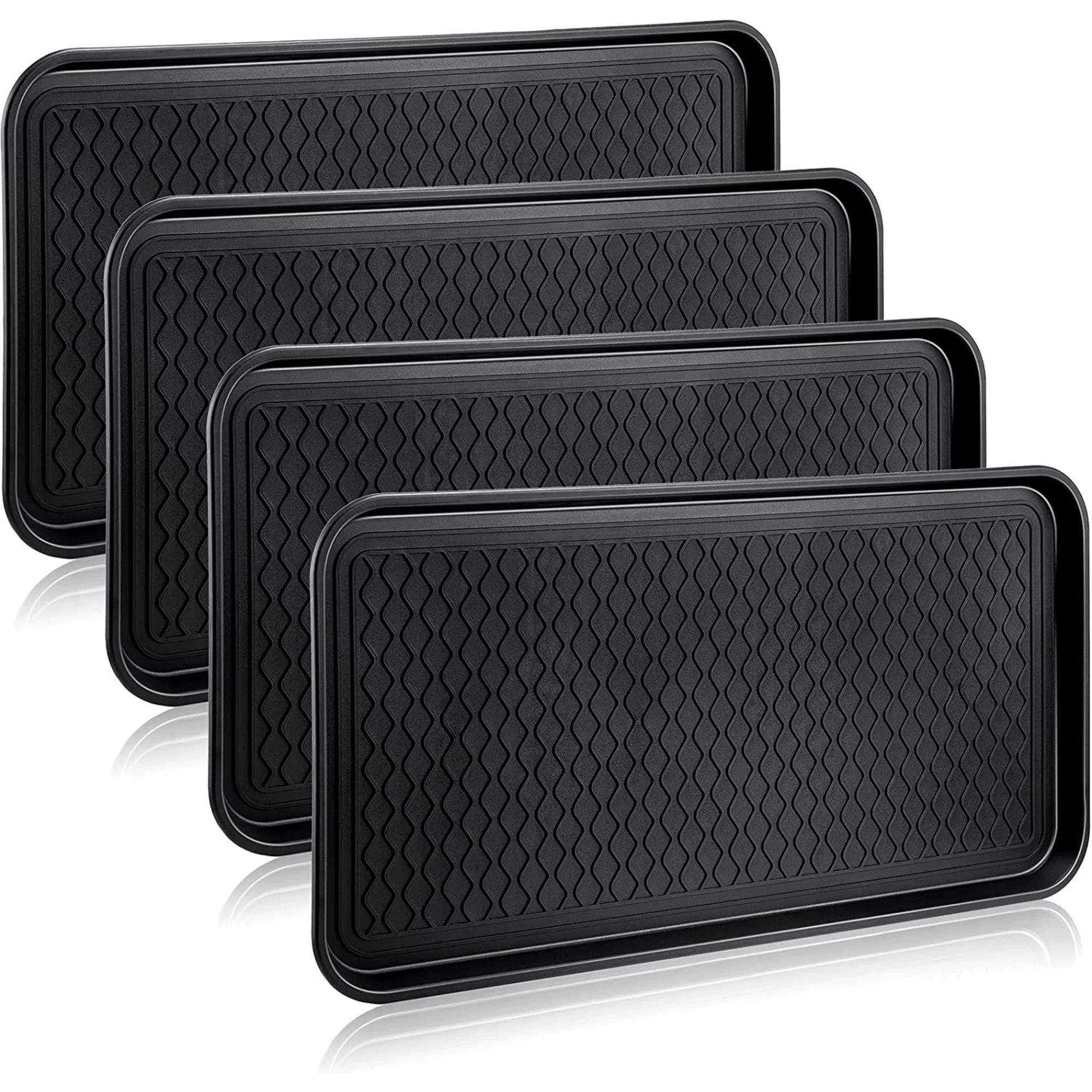 Black 24 x 16 x 1.2 Inch Waterproof Boot Tray B3990