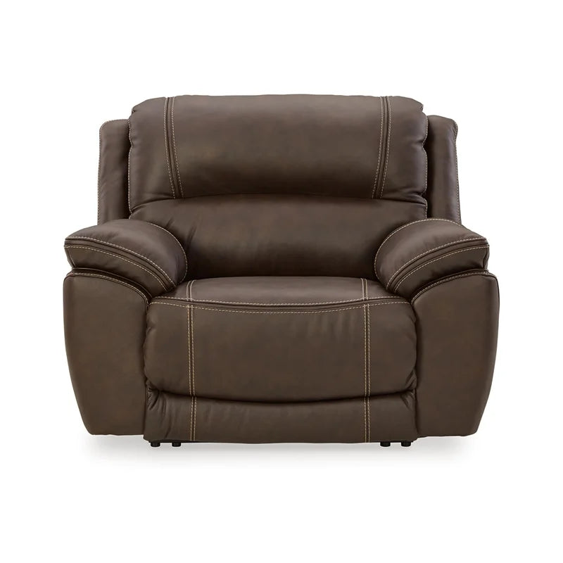 Dark Brown Leather Recliner S648901