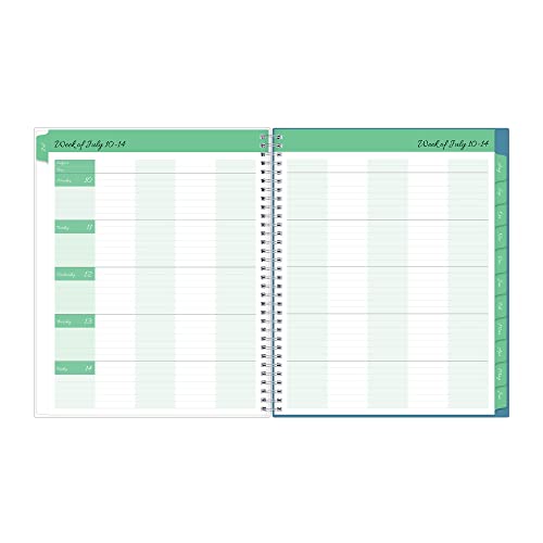 8.5" x 11" Wirebound Weekly and Monthly Lesson Planner U326575