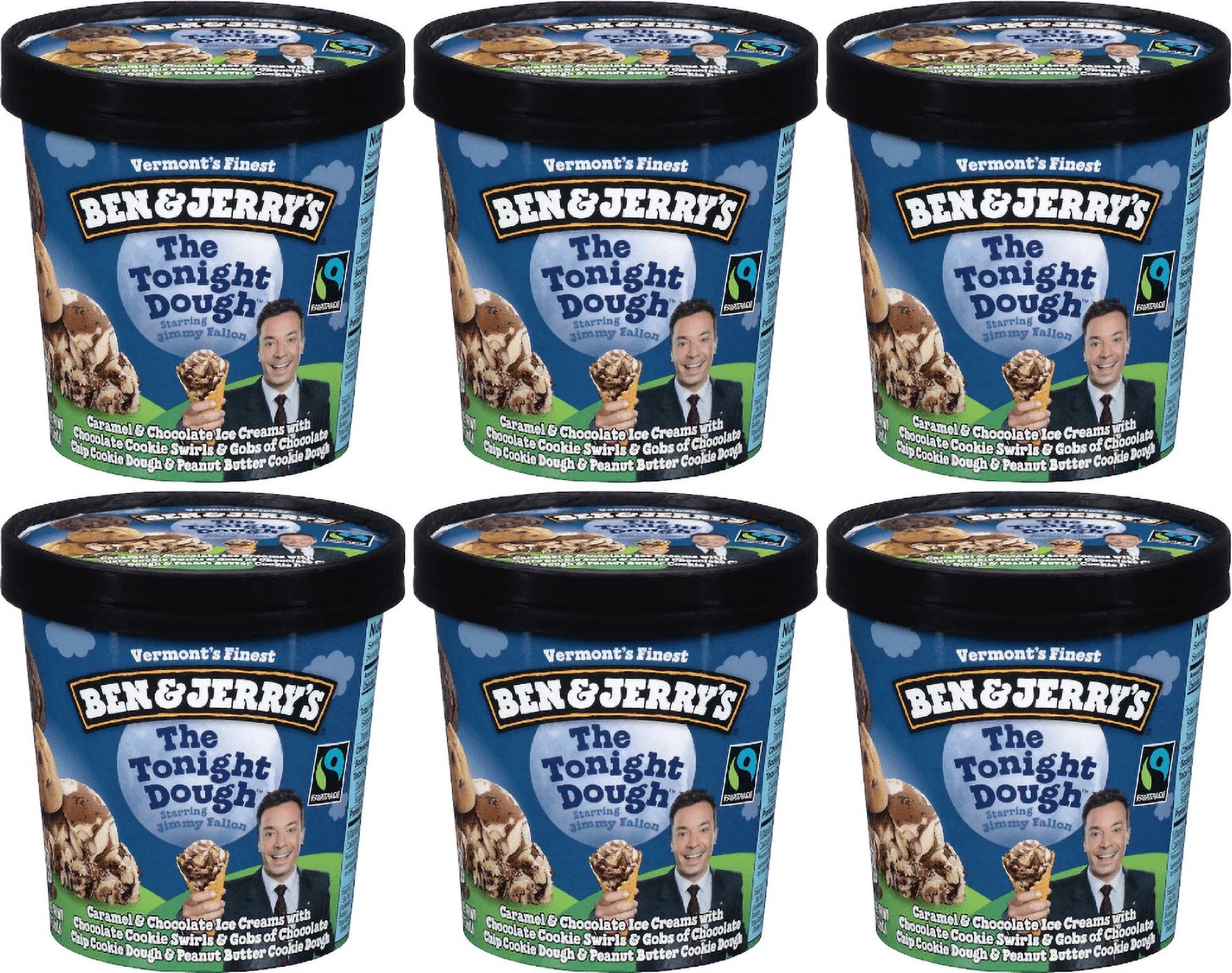 16 oz Pint 6-Pack Ice Cream Q4914