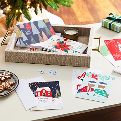24 Designs Boxed Christmas Cards with Envelopes V90912