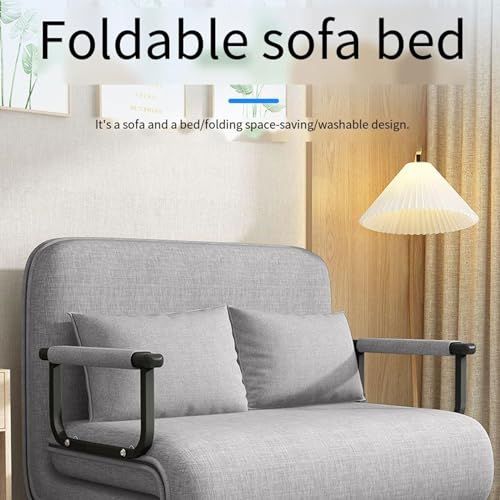 Twin Size Memory Foam Convertible Sofa Bed with Washable Cover L719862
