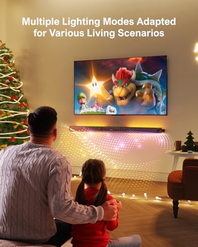 5.0ch Sound Bar with RGB Light, Bluetooth 5.3 E32368