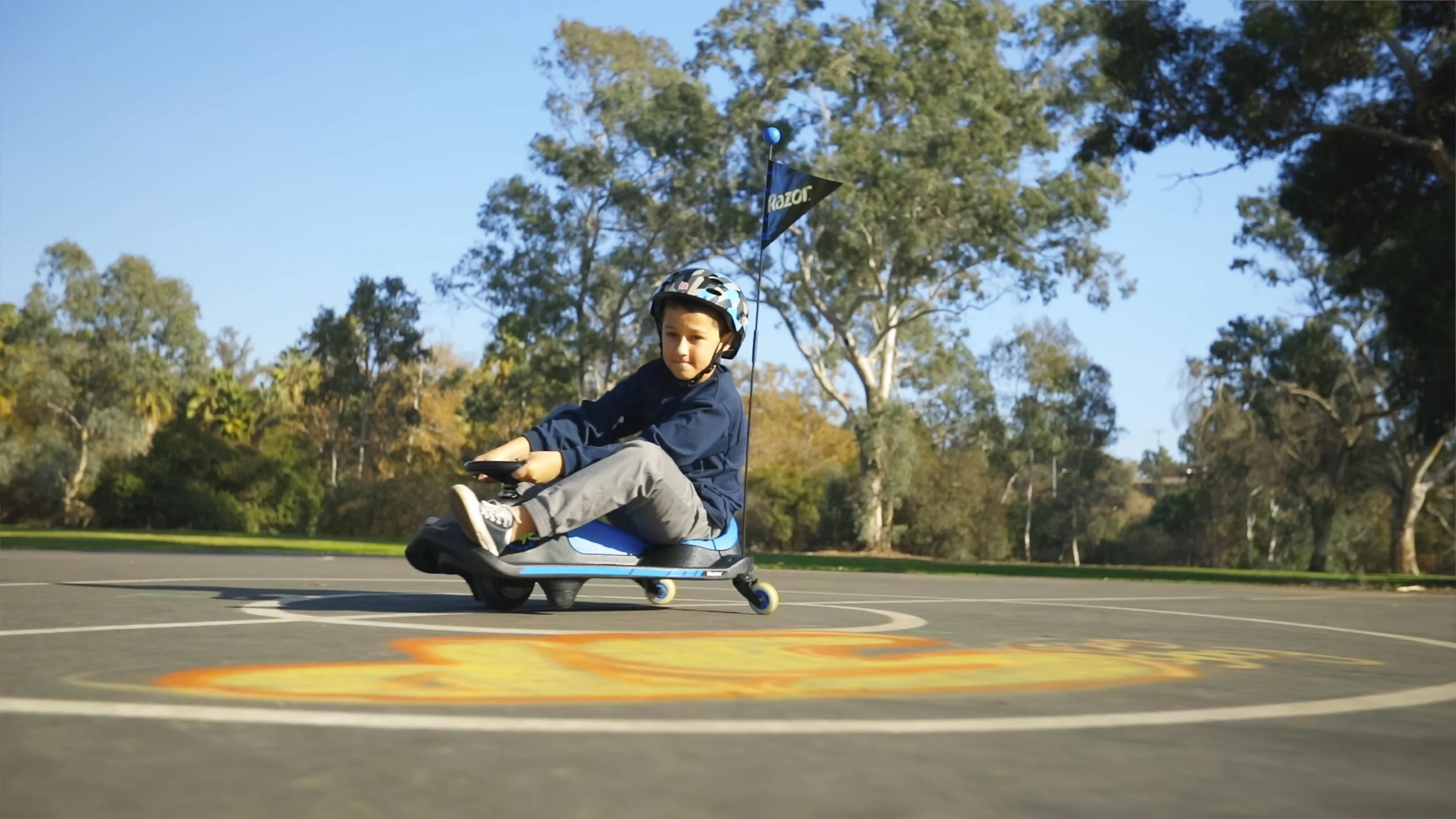 12V Electric Drifting Go Kart for Kids H57438