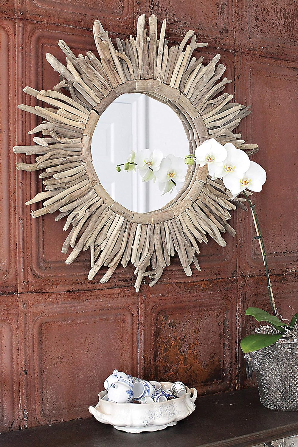 Driftwood Sunburst Mirror O167243