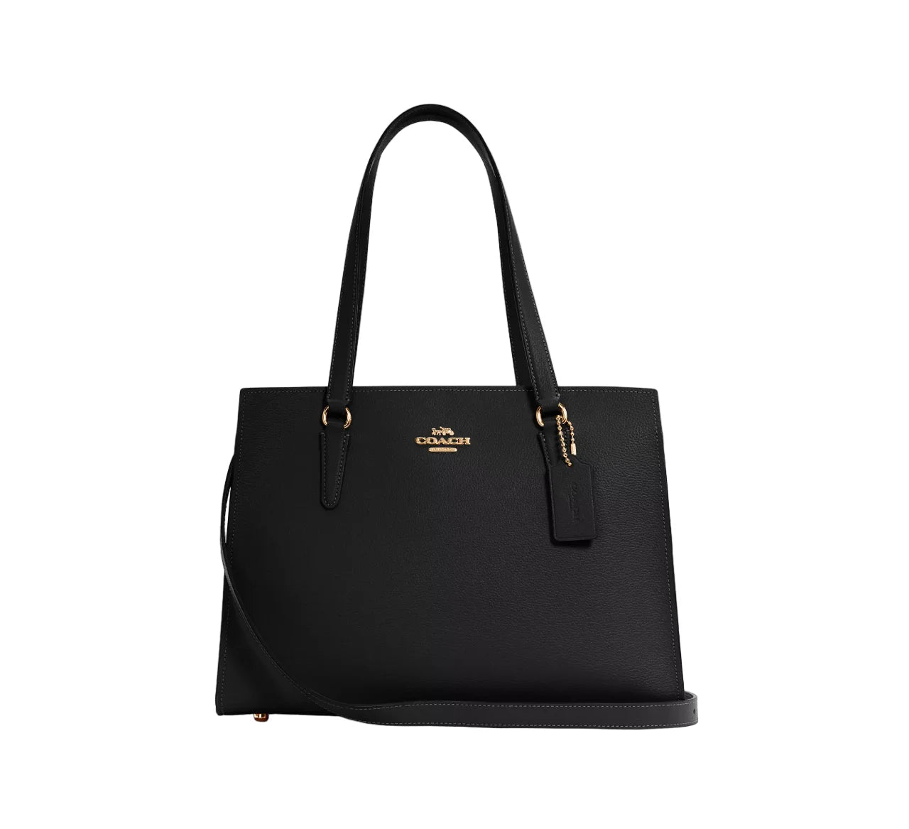 Black Carryall Handbag Z342