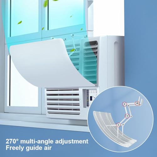 Universal Adjustable Window Air Conditioner Vent Deflector U349