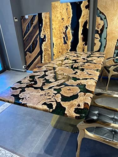 Large Epoxy Table, 36 x 20inches B649789