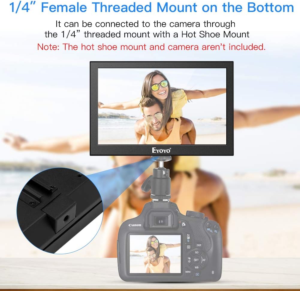 7 inch Portable IPS HDMI LCD Monitor Pack of 2 P977849