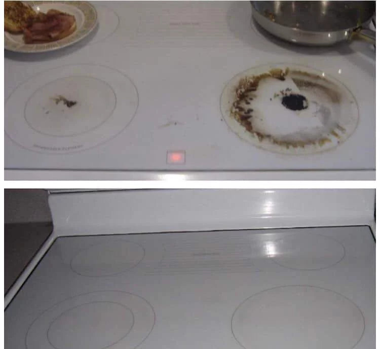 Ultimate Cooktop Cleaner Combo Pack With Drill Scrub Pads F63873