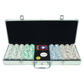 500 11.5g Poker Chip Set with Aluminum Case C768