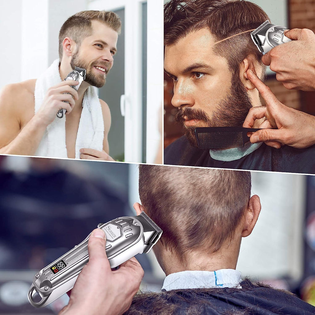 Mens Hair Clippers Cord Cordless Hair Trimmer Professional Haircut Kit R2093