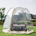 Beige 10’ x 10’ Pop Up Bubble Tent Z79312