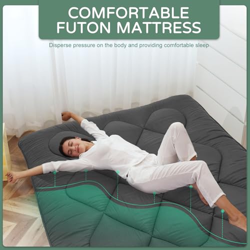 5" Thick Japanese Floor Mattress Futon Tatami Mat Q828669