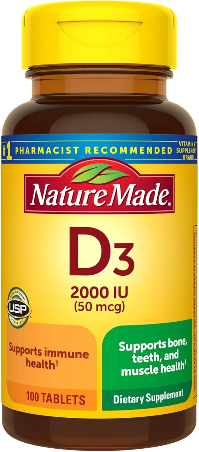 Vitamin D3 2000 IU 100 Tablets Z426006