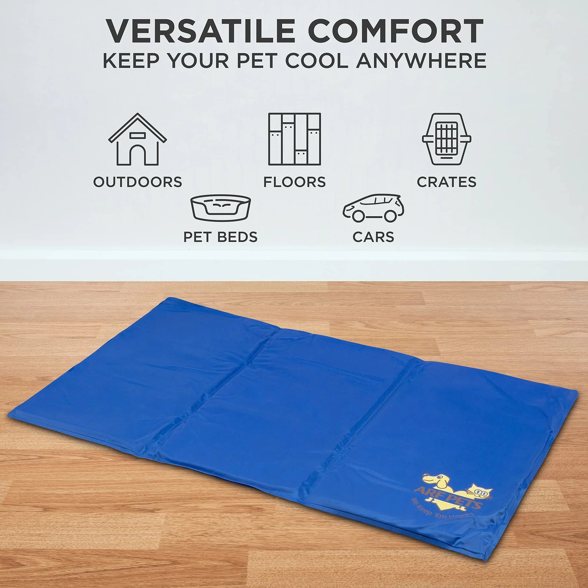 Blue Cooling Gel Pet Mat Q446