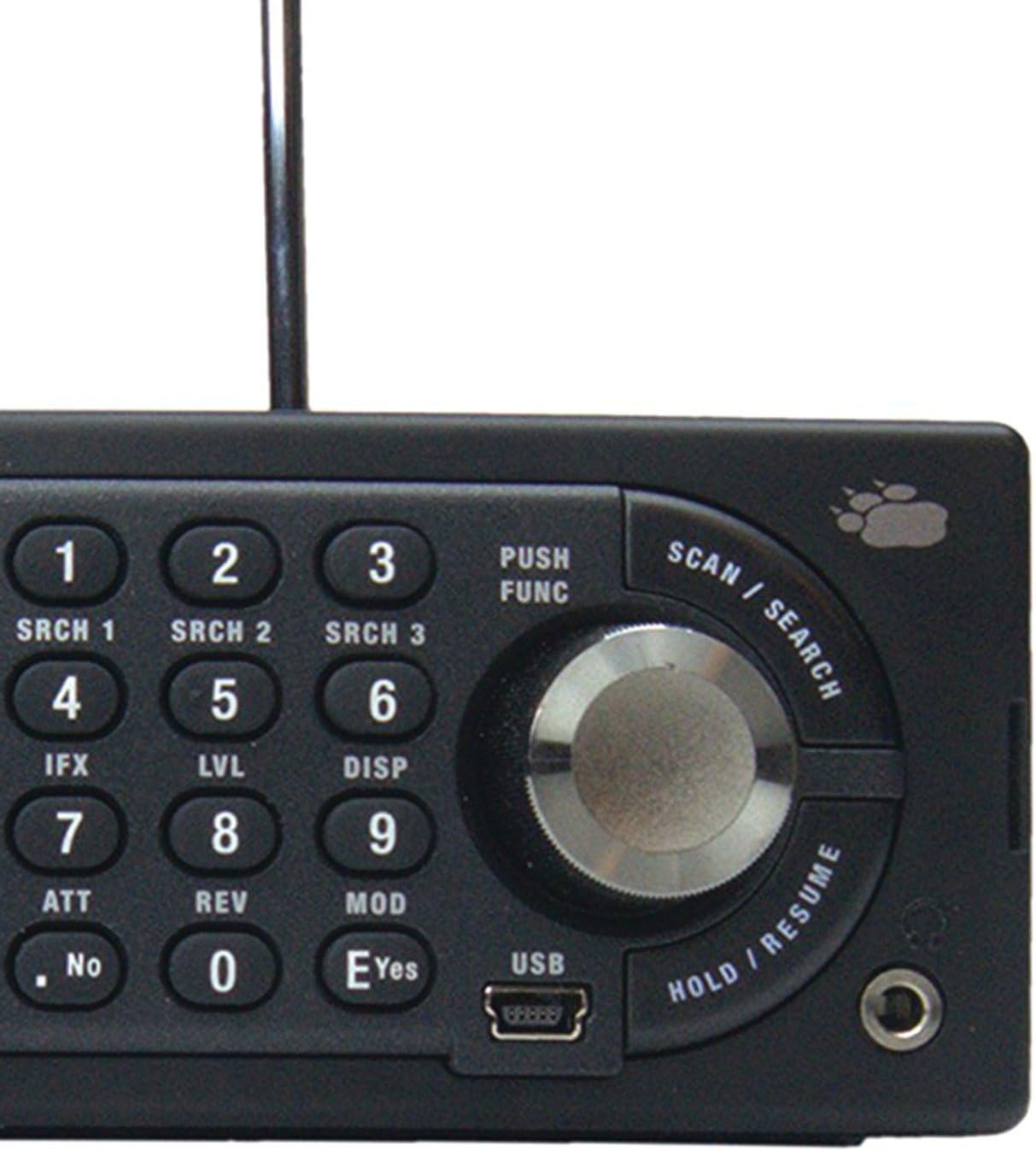 Digital Mobile TrunkTracker V Scanner with 4-Line Alpha Display N1281