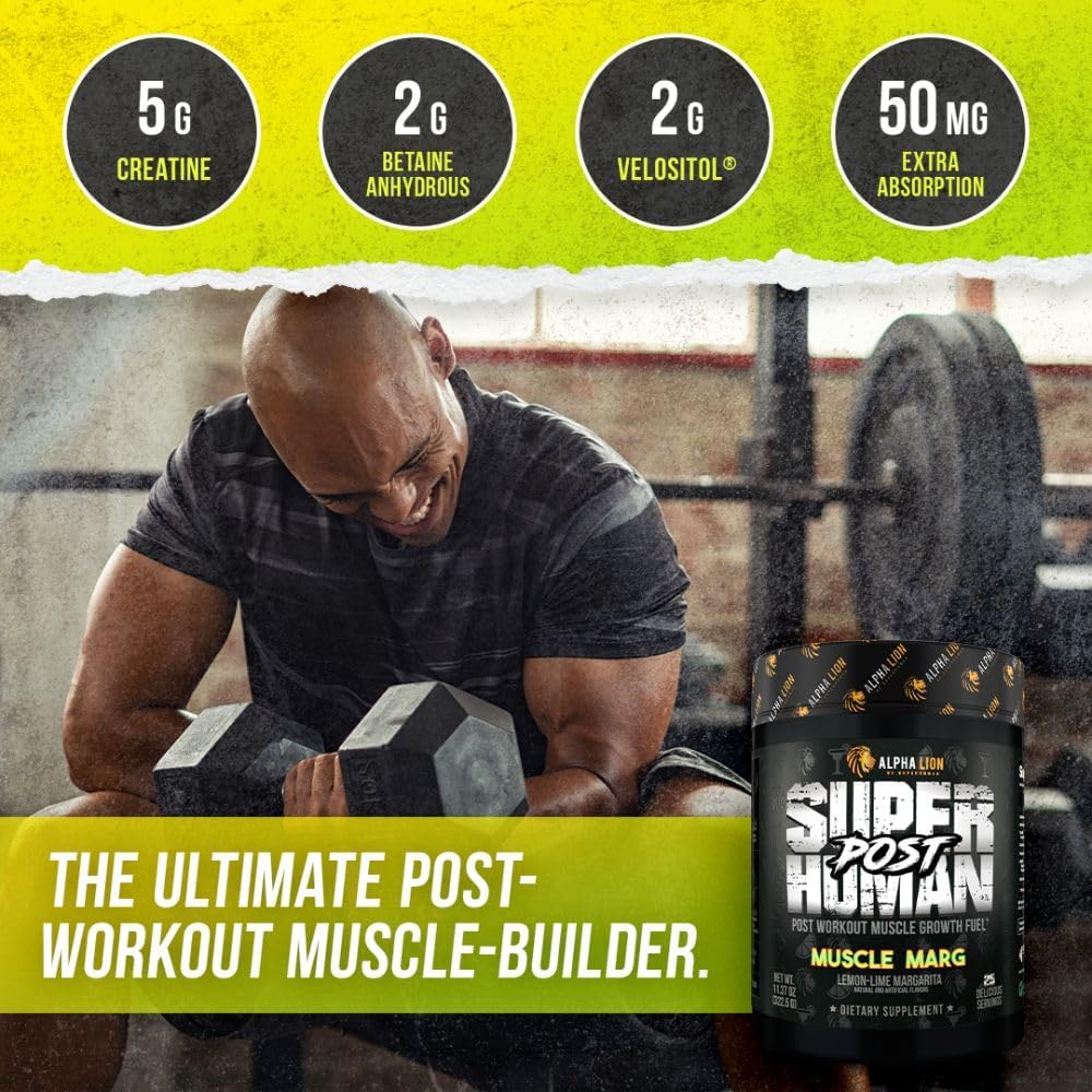 Superhuman Pre Workout Powder & Post Workout Recovery Bundle H37424