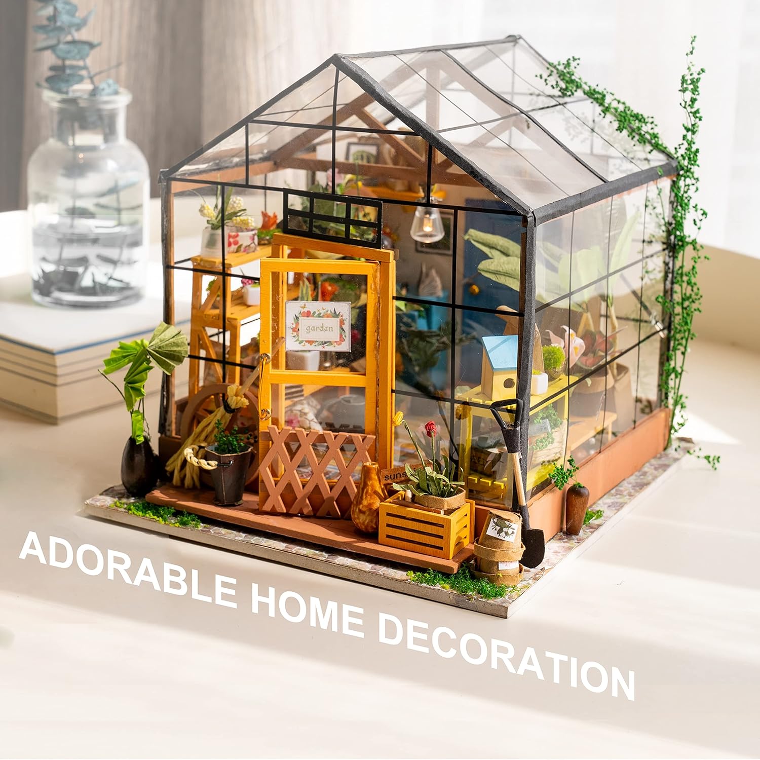 DIY Miniature House Kit with LED Light V173