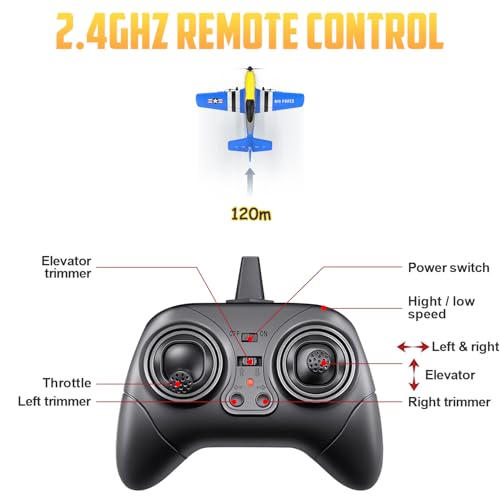 3 Channel RC Plane P-51D Mustang V34759