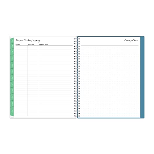 8.5" x 11" Wirebound Weekly and Monthly Lesson Planner U326575