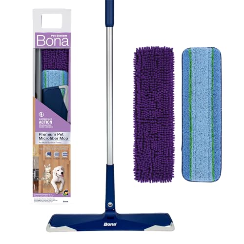 Microfiber Floor Mop with Microfiber Cleaning Pad and Microfiber Dusting Pad Q915