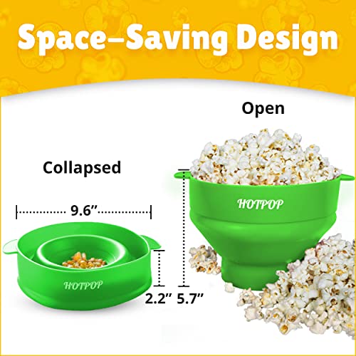 Silicone Microwave Popcorn Popper (Cherry) Q904957