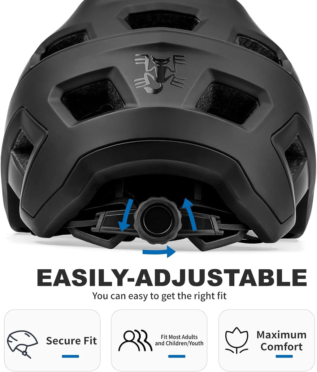 Black L(56-61CM) Bike Helmet V239