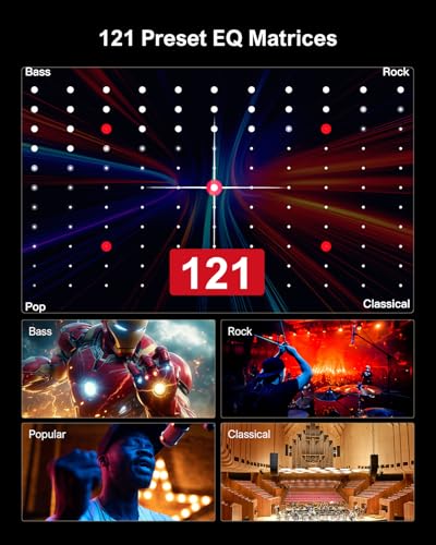 5.0ch Sound Bar with RGB Light, Bluetooth 5.3 E32368