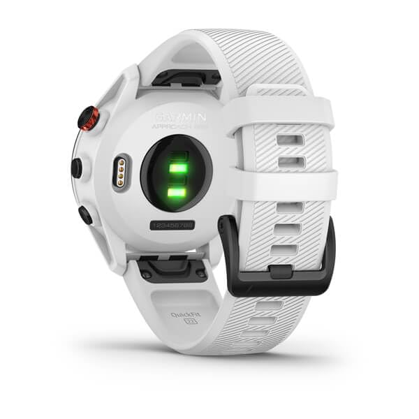 Black Bezel White Band GPS Golf Watch S13171