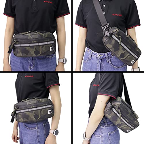 Green Camo Waterproof Bike Handlebar Bag J3511