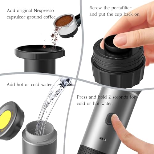 Portable Coffee Maker Espresso Machine O680591