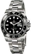 Stainless Steel Watch Black Dial J1693