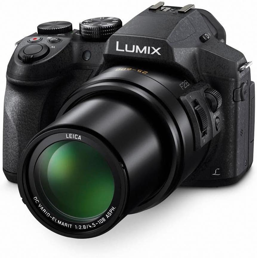 Black 12.1 Megapixel 4K Digital Camera with 24X Zoom Lens G369