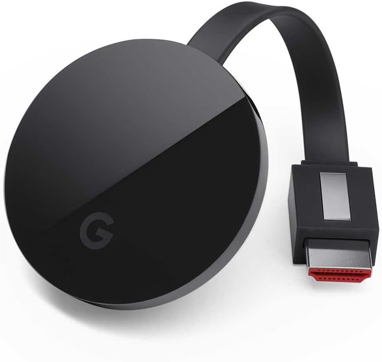 Chromecast Ultra 4K Streaming Media Player - Black M72085