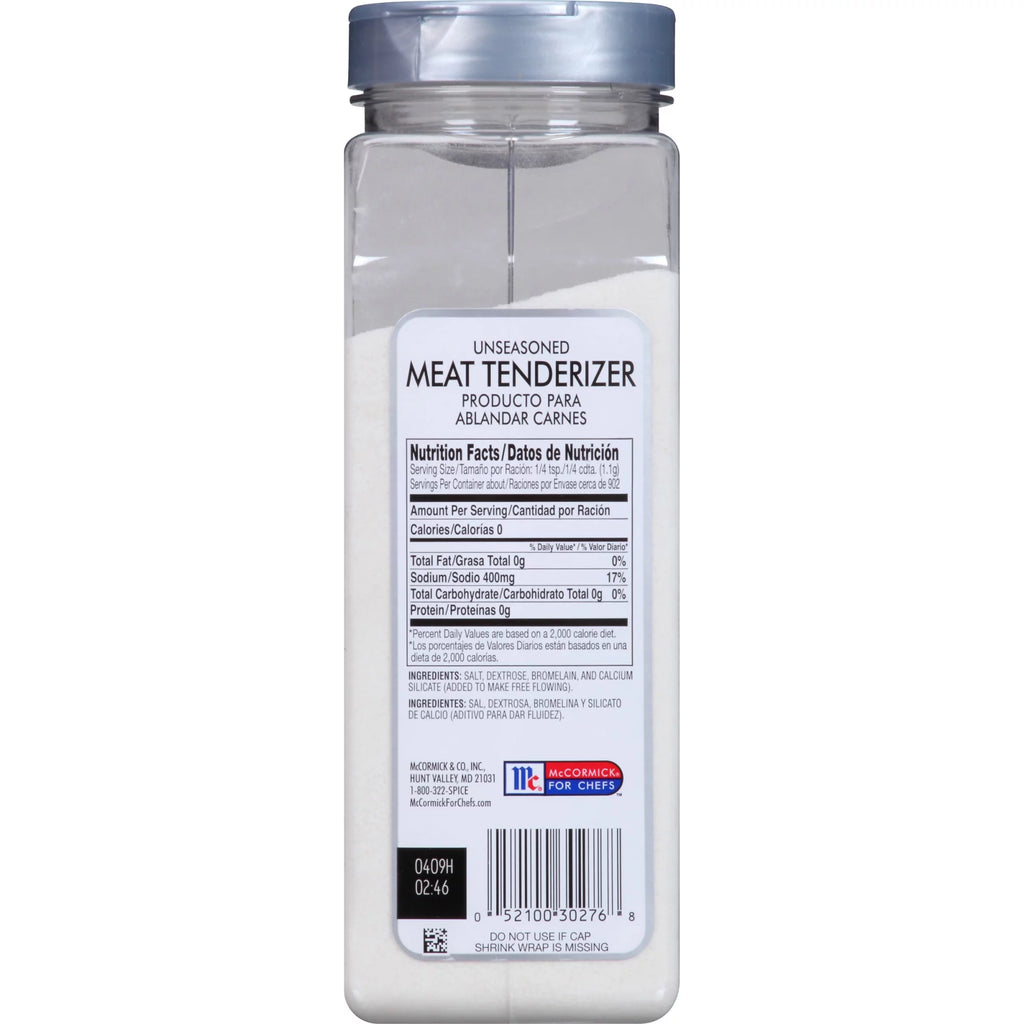 35 oz Kosher Unseasoned Meat Tenderizer N414544