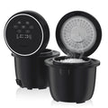 Black 3 Cup Rice Cooker with Steamer Z213