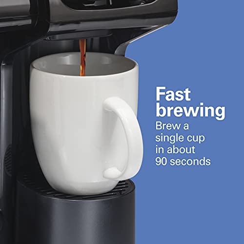 2-Way Coffee Maker Compatible with K-Cup Pods or Grounds & Blender with 5 Functions S8177