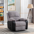Electric Lift Recliner with Heat and Massage, Heavy Lounge Chair with Padded Arms and USB F74890