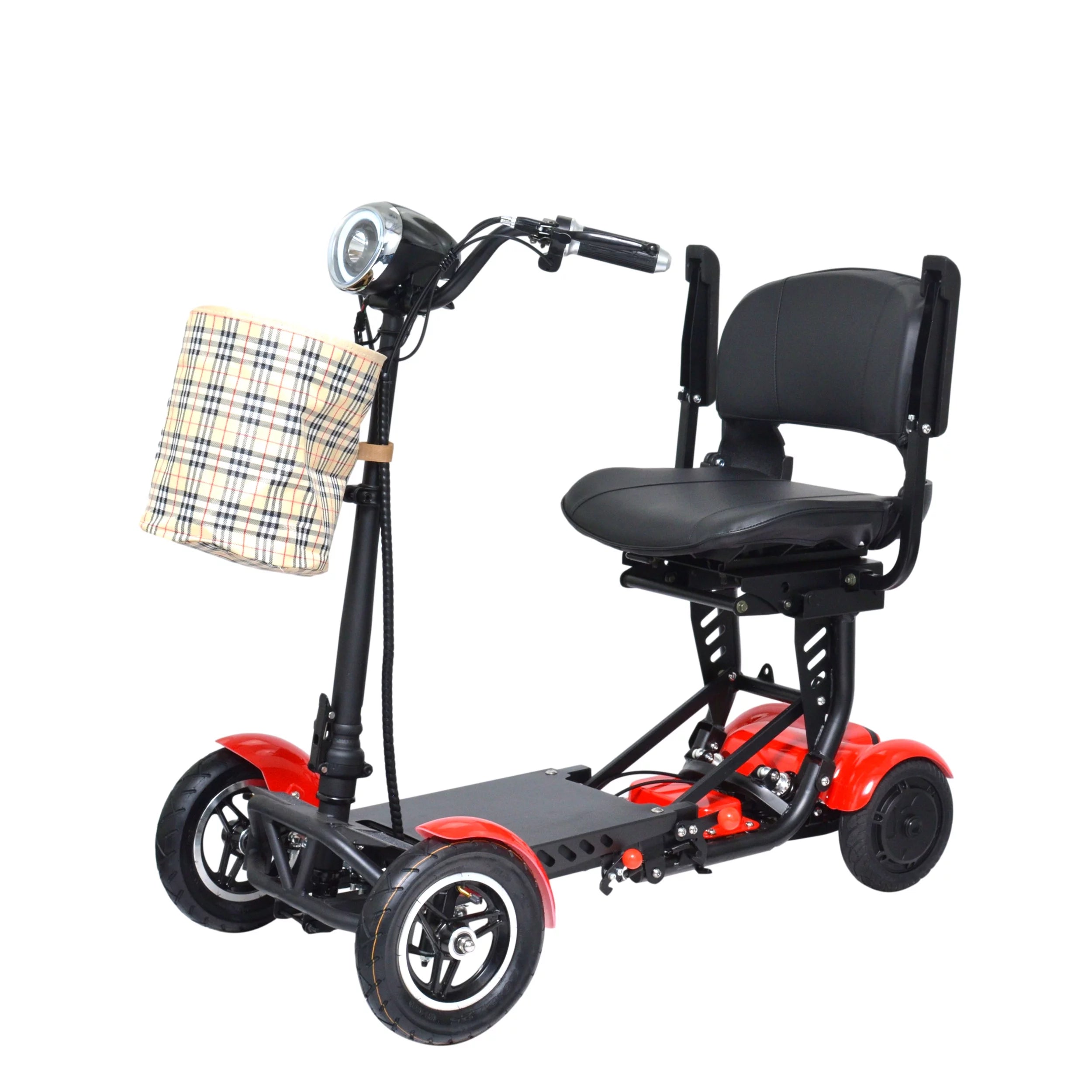 Compact Electric Scooter with Adjustable Seat and Padded Armrests T849