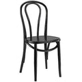 Black Wood Dining Side Chair U638073