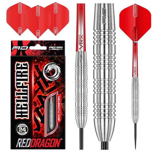 Tungsten Steeltip Darts Set with Flights & Stems Z883