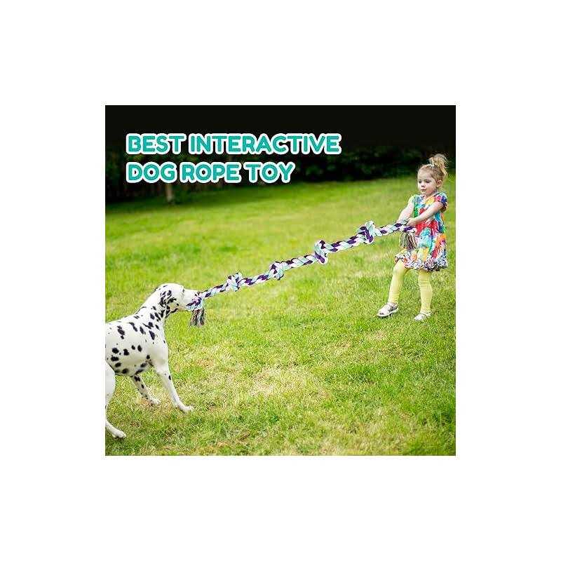 42In 6 Knots Indestructible Dog Rope Toy H65344