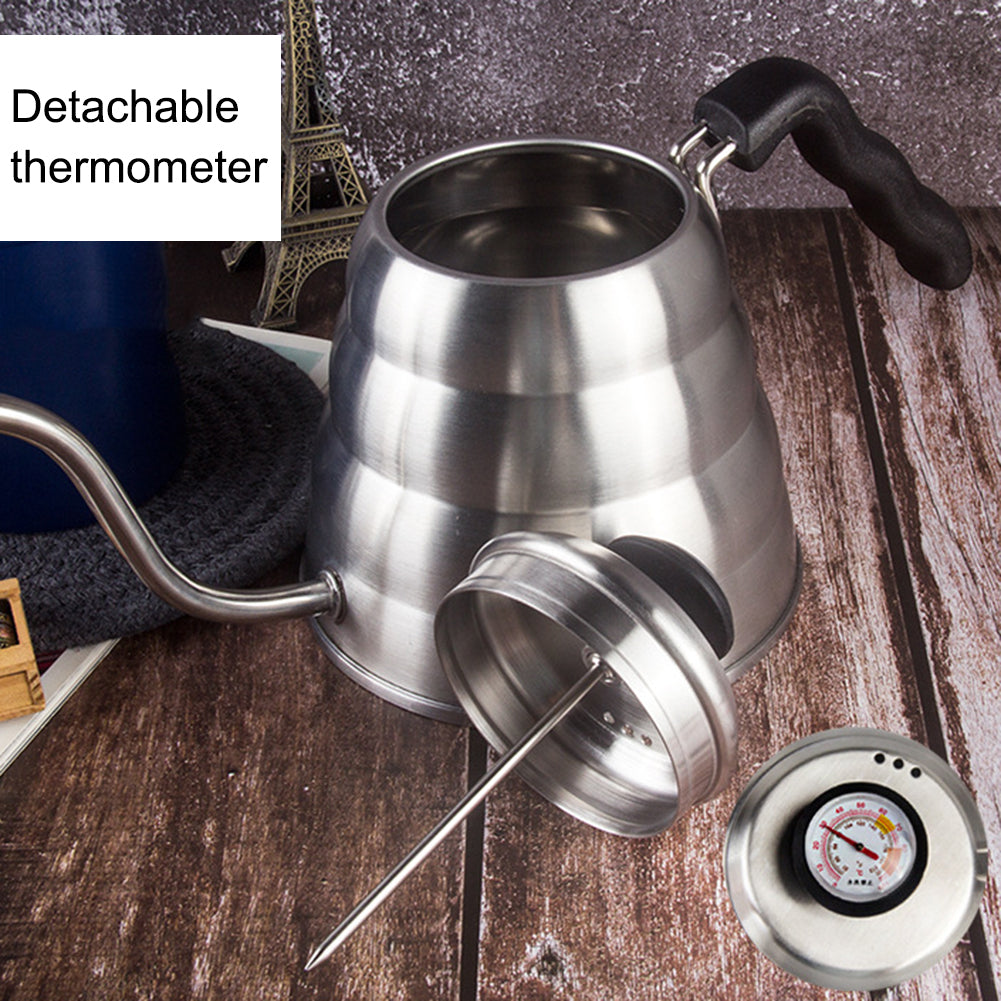 Gooseneck Spout Pour Over Kettle with Thermometer X128