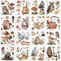 16 Sheets Christmas Rub on Transfers Stickers, 5.9 x 5.9 Inch P6707
