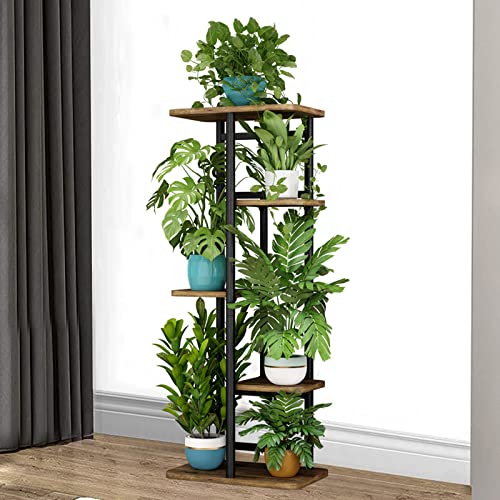Black 5 Tier Plant Stand X906863