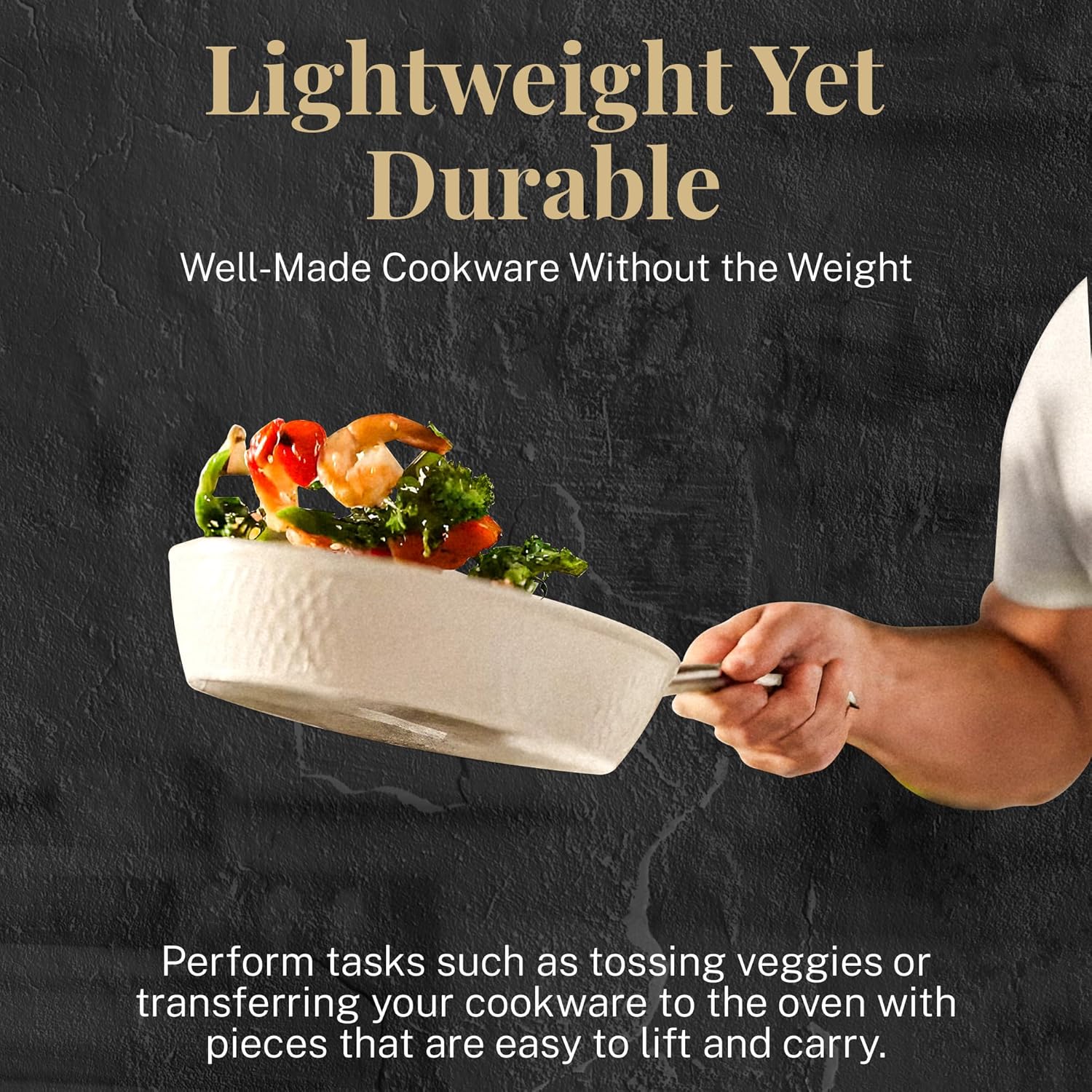 15 Piece Non Stick Ceramic Cookware Set K4434