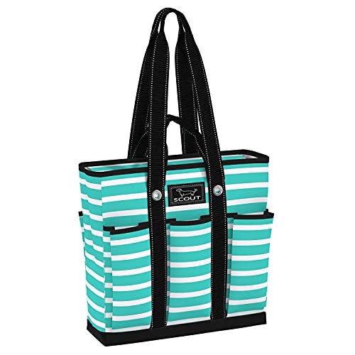 Large Work Tote Bag with 6 Exterior Pockets K6181