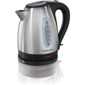1.7-Liter Stainless Steel Electric Kettle, Black Accents G895363