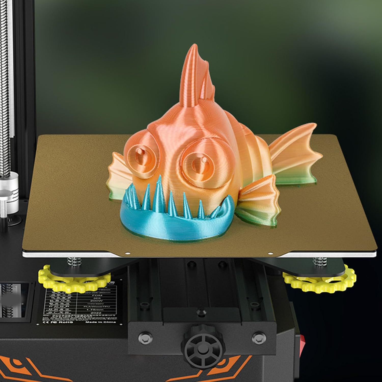 300x300MM 3D Printer Build Plate Smooth Carbon Fiber PET Textured PEI Spring Steel Sheet E8888